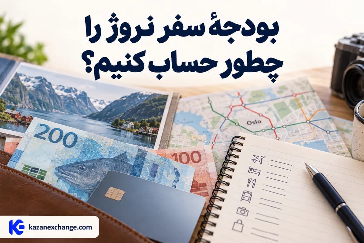 کرون نروژ، کارت و برنامهٔ رفت‌وآمد اسلو؛ محاسبهٔ بودجهٔ سفر نروژ